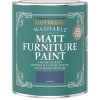 RustOleum RustOleum Matt Furniture Paint Ink Blue 750Ml