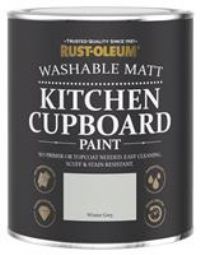 RustOleum RustOleum Kitchen Cupboard Paint Winter Grey 750Ml
