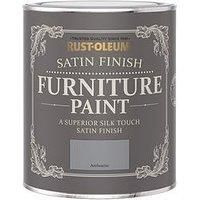 Rust-Oleum Rust-Oleum Satin Furniture Paint Anthracite 750Ml