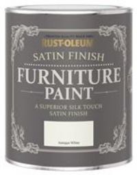 Rust-Oleum Rust-Oleum Satin Furniture Paint Antique White 750Ml