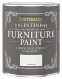 RustOleum RustOleum Satin Furniture Paint Chalk White 750Ml