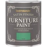 RustOleum Satin Furniture Paint Emerald 750Ml