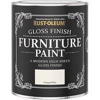 RustOleum RustOleum Gloss Furniture Paint Antique White 750Ml
