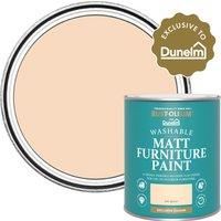 Rust-Oleum X Dunelm Exclusive Soft Apricot Matt Furniture Paint