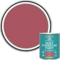Rust-Oleum X Dunelm Exclusive Rhubarb Matt Furniture Paint