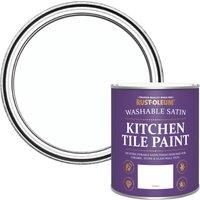 Rust-oleum Ro Kitchen Tile Paint Cotton Satin 750Ml, White