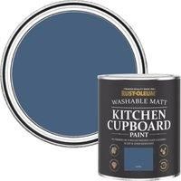 Rust-Oleum Ink Blue Matt Cupboard Paint