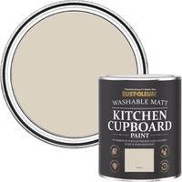 Rust-oleum Ro Kitchen Cupboard Paint Matt Hessian 750Ml, Brown