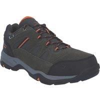 Hi-Tec Men/'s BANDERRA II WP Low Rise Hiking Boots, Grey (Charcoal/Graphite/Burnt Orange 51), 12 (46 EU)