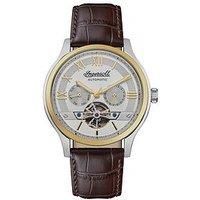 Ingersoll I12101The Tempest Automatic Leather Strap Wristwatch