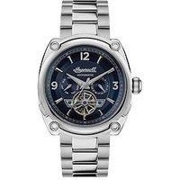 Ingersoll 1892 The Michigan Automatic Mens Watch with Blue Dial and Stainless Steel Bracelet - I01107