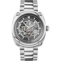 Ingersoll 1892 The Michigan Automatic Mens Watch Grey Dial And Silver Stainless Steel Bracelet