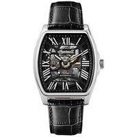 Ingersoll Ingersoll 1892 The Calafornia Automatic Mens Watch With Black Dial And Black Leather Strap - I14202