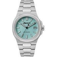 Ingersoll Ingersoll 1892 The Catalina Automatic Mens Watch With Turquoise Dial And Stainless Steel Bracelet - I14601