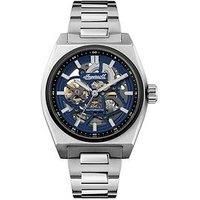 Ingersoll Vert Gents Automatic Watch, Blue Dial, Stainless Steel Case And Bracelet