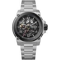 Ingersoll Anvil Automatic Gents Watch, Black Dial, Stainless Steel Case And Bracelet