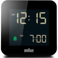 Braun BC09 Digital Travel Clock - Black