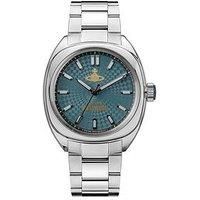 Vivienne Westwood Redbridge Gents Quartz Watch With Teal Dial And Stainless Steel Bracelet