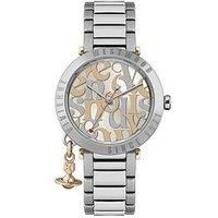 Vivienne Westwood Orb Logomania 32mm Ladies Quartz Watch with Silver Dial and Silver Stainless Steel Bracelet