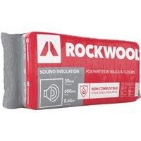 Rockwool Acoustic Cavity slab (L)1.2m (W)0.6m (T)50mm Pack of 12