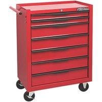 Tool Trolley Storage Heavy Duty 7 Drawers Mobile Wheels Steel Garage Workshop