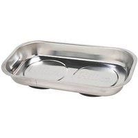 Hilka Tools 11902237 Rectangular Stainless Steel Magnetic Tray
