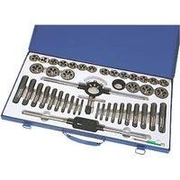 Hilka 48404500 Tungsten Steel Tap & Die Set Pro Craft, 45 Piece