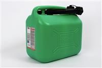 10L Green Plastic Jerry Can Funnel Spout Fuel Container Petrol Bottle Diesel Oil