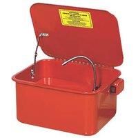 Hilka 84995505 Bench Parts Washer, red, Standard