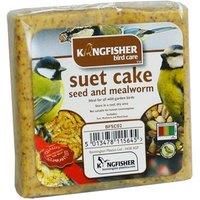 Seed and Mealworm Suet Cake - Wild Garden Bird feed.