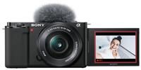 Sony Alpha ZV-E10L | APS-C Mirrorless interchangable-lens vlog camera with 16-50 mm f/3.5-5.6 Power Zoom kit Lens (Vari-Angle Screen for vlogging, 4K Video, Real-time Eye Autofocus)