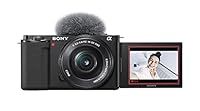 Sony Alpha ZV-E10L | APS-C Mirrorless interchangable-lens vlog camera with 16-50 mm f/3.5-5.6 Power Zoom kit Lens (Vari-Angle Screen for vlogging, 4K Video, Real-time Eye Autofocus)