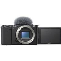 Sony Alpha ZV-E10 | APS-C Mirrorless Interchangeable-Lens Vlog Camera Body Only (Vari-Angle Screen for vlogging, 4K Video, Real-time Eye Autofocus)