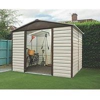 10' x 12' Yardmaster Shiplap Metal Shed (3.03m x 3.78m)