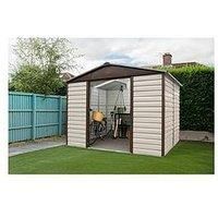 8x6ft Yardmaster Shiplap Metal Shed