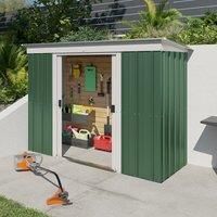 10x4ft Yardmaster Hercules Deluxe Pent Metal Shed