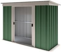 8x4ft Yardmaster Hercules Deluxe Pent Metal Shed