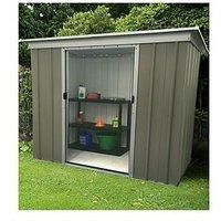 Yardmaster Yardmaster 6 X 4 Ft Platinum Tall Metal Pent Roof Shed