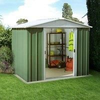 Yardmaster Emerald No Floor Metal Apex Shed 8 x 7ft