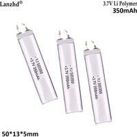 ternary polymer battery 501350 350mAh For water replenishment device, toy digital, , Bluetooth headphones, electric toothbrush