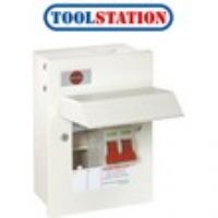 Wylex Metal 17th Edition Amendment 3 100A DP Consumer Unit 2 Way 63A