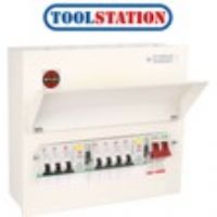 Wylex Metal 17th Edition Amendment 3 High Integrity + 7 MCBs Consumer Unit 7 Way