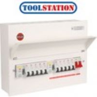 Wylex Metal 17th Edition Amendment 3 High Integrity + 10 MCBs Consumer Unit 1...