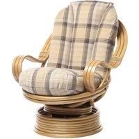 Desser Opera Laminated Swivel Rocker Chair