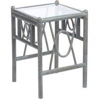 Desser Grey Bali Conservatory Lamp Table