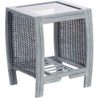 Desser Turin Grey Lamp Table