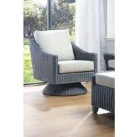 Desser Dijon Grey Swivel Chair