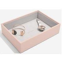 Stackers Blush Pink Classic Medium Jewellery Box Chunky Jewellery Layer