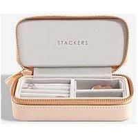 Stackers Blush Pink Medium Travel Jewellery Box