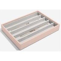 Stackers Blush Pink Classic Medium Jewellery Box Necklace Layer